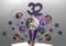 Music Musical Cake Topper (ANY THEME) Singer Solo Artist Band Group Rock Band Stars on wires Glitter or Non Glitter Cake Spray Explosion Cake Topper Decoration personalised ANY AGE ANY COLOUR 007