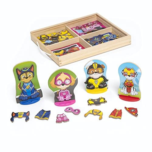 Melissa & Doug PAW Patrol magnetisches Rollenspiel aus Holz (64 Teile)