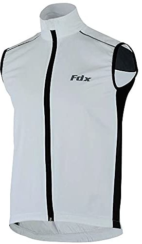 FDX Men's Cycling Gilet Lightweight Windproof Reflective Vest | Every ride protection with a lightweight windproof vest reflective details breathable fabric and water resistance for cycling