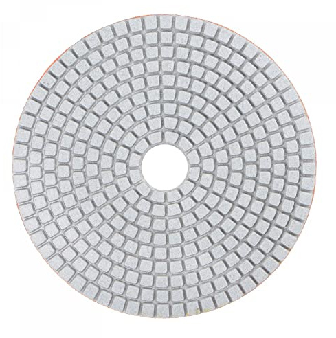 sourcing map Diamant-Polierkissen, 12,7 cm, Körnung 300, Nass-/Trockenschleifen für Stein, Beton, Marmor, Arbeitsplatte, Boden