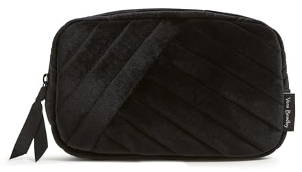 Vera Bradley Mini-Gürteltasche aus Samt, Schwarz, Schwarz, Einheitsgröße
