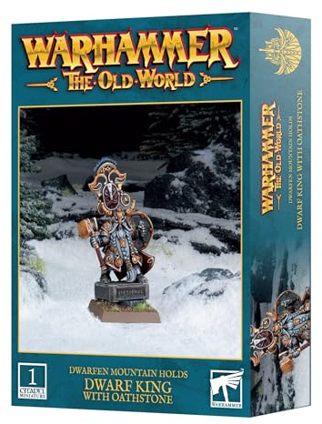 Games Workshop - Warhammer - Dwarfen Mountain Holds: Dwarf King with Oathstone