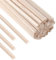 HAOBIN 40 Stück Holzstäbe Quadratisch Holzstäbchen zum Basteln Holzleiste 200x8x8 mm Holzleiste holzklötze basteln Holz für Heimwerkerprojekte und Dekoration,Bau und Vertäfelung