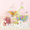 Candy Bar Deko, Holzschriftzug Candy Bar Zubehör, Weiß Candy Bar Schild, Candybar Tischdekoration für Hochzeit Geburtstag Candybar Party usw (30 x 7.8 x 1.8 cm)