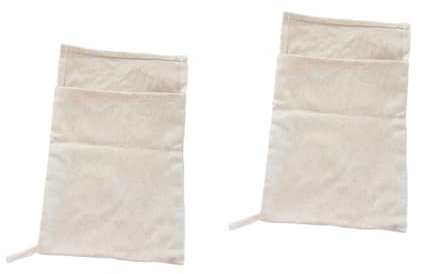 SHOWERORO 2pcs Ice Crushing Storage Bag Canvas Bag Reusable Bar Tools Ice Pack for Cocktails