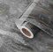 HotDecor Papier peint marbré gris doré 60 cm x 300 cm Film adhésif pour meubles, table, armoires de cuisine, film adhésif brillant pour salle de bain, noir et gris