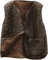 WINKEEY Gilet Donna Invernale Senza Maniche, Smanicato Giubbotto Teddy Con Scollo a V Leggero Panciotto Con Tasche, Caffè L