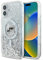CG MOBILE Karl Lagerfeld KLHMP16SLGKCSGH Hülle für iPhone 16 6.1 transparent Liquid Glitter Karl&Choupette Head