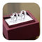 Ohrringe Sterling Silber 925 Creolen für Damen, Creolen Ohrringe Runden, Glänz Kleine Creolen mit AAA+ Zirkonia Strasssteine, Hypoallergen Creolen Ohrringe für Damen (Silber-L, Hohe Qualität)