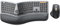 ProtoArc EKM01 Plus Tastiera Ergonomica Mouse Wireless Bluetooth Ergo Keyboard Mouse Combo, Imbottito Palm Rest, Split Design, Ricaricabile, Compatibile per Windows, Mac OS, Grigio e Nero