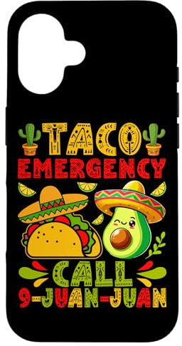 Taco Notruf 9-Juan-Juan Hülle für iPhone 16