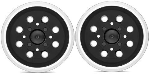 Disque de ponçage de 125 mm avec 8 trous, 125mm Plateau de Ponçage compatible Bosch PEX 220 A GEX 125-1 AE PEX 220 AE Accessoire d’outil de Ponçage Disque de Polissage (5 pouces 8+4+4)