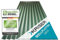 KAISER plastic® Placas onduladas de color verde, tejado ondulado, plástico ondulado, paneles de techo resistentes a la intemperie, toldo | Sinus 76/18 – 90 x 83 cm | 1 unidad