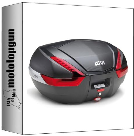 givi bauletto v47nn monokey carbon look 47 lt + attacco compatibile con yamaha t-max 560 2022 2023 2024 mototopgun