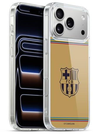 Head Case Designs Offizielle FC Barcelona Away 2022/23 Crest Kit Gelhülle [Militärischer Schutzgrad] Kompatibel Mit Apple iPhone 17 Pro Max Und Kompatibel Mit MagSafe