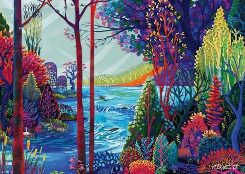 Ravensburger Indigo Forest 1000 Piece Jigsaw Puzzles for Adults and Kids Age 12 Years Up