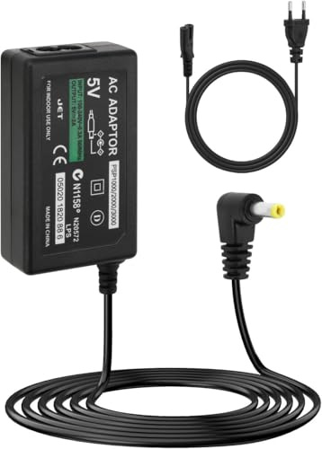 Ladegerät für Sony PSP, Ladekabel Kompatibel Mit Sony PSP 1000/2000/3000, Netzteil Ladegerät Kabel, Reise Charger Power Adapter