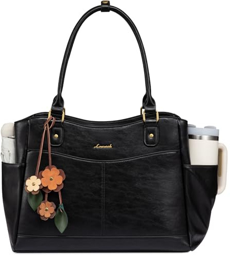 LOVEVOOK Handtasche Damen Laptoptasche, Shopper Tasche Arbeitstasche Groß