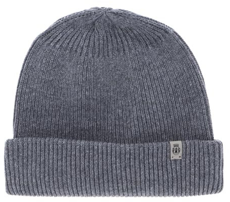 Roeckl Damen Essentials Umschlagmuetze Strickmütze, Hellgrau, 53-59 EU