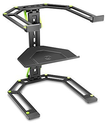 Gravity LTS 01 B - Verstellbarer Ständer für Laptops und Controller mit Belastbarkeit bis 8 kg, schwarz