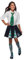 Rubie's Official Harry Potter Slytherin Deluxe-Krawatte, Kostümzubehör für Kinder und Erwachsene, Einheitsgröße, Alter ab 6 Jahren Halloween