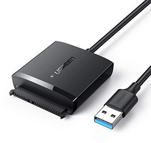 UGREEN Câble adaptateur SATA vers USB 3.0 avec UASP SATA III vers USB Convertisseur pour disques durs de 2,5 pouces Disque dur et SSD SSD