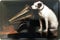 Deko7 Blechschild 30 x 20 cm Hund mit Grammophon