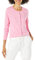 Amazon Essentials Gilet Col Rond Léger (Grandes Tailles Disponibles) Femme, Rose, XL