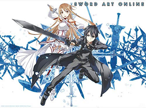 ABYSTYLE - SWORD ART ONLINE Poster Asuna & Kirito (52 x 38 cm)