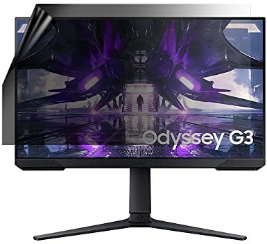 Celicious Privacy Lite 2-Way Anti-Glare Anti-Spy Filter Screen Protector Film Compatible with Samsung Odyssey G3 24 S24AG30