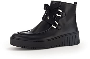 Gabor Damen Schnürstiefeletten, Frauen Schnürboots,Wechselfußbett,Best Fitting