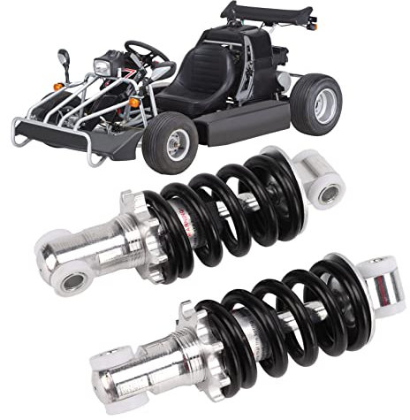 1 Paar Stoßdämpfer, 125mm/4.9in Einstellbar 400lbs Belastung Motorrad Luftabsorber Ersatz, Stoßdämpfer Zubehör für 47CC 49CC