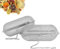 2 Pezzi Infusore per Tè Filtro da Tè in Acciaio Inossidabile 304, Infusore da tè a Rete con Catena Maglia Fine Tea Ball Colino per Tè Sfuso, Tisane, Spezie e Condimenti