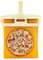 Bdghay Pala per pizza scorrevole, la pala per pizza che trasferisce la pizza perfettamente antiaderente, Pala Pizza Scorrevole, 60 x 30 cm