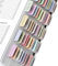 Bzzerumy Laminierte Bibel-Tabs - 75 Stück Bibelregister - Christliche Geschenke - Bibel Zubehör - Großdruck Bibelmarker - Journaling Zubehör - Pinke Bibel Register
