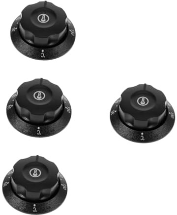 SOLUSTRE 4stücke Range Control Knob Für Temperaturregelung Universeller Thermostat-knopf Für Öfen Fritteusen Und Mikrowellen Einfache Handhabung Präzise Von Kunststoffdesign Für