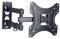 HOMSFOU Lcd Tv Holder Rack Telescopic Rotary Bracket for Wall Mounting Easy Installation Construction for Corner above Fireplace Use