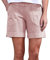 2025 - Short décontracté pour femme Pantalon taille haute décontracté taille élastique short ample short en polaire technique pour hommes, Rose, 3XL