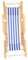 Ciieeo Miniature Garden Chair 1:12 Scale Beach Chairs Ornament Models Mini Patio Lounges
