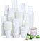 Aspect Plastic Cups Disposable - 500 Pcs, 180ml/7 Oz White Plastic Glasses Perfect for Water Coolers, Drinking Events, Travel, Offices, Home, Party, Wedding, Cocktails, Christmas, Beverages, Picnic