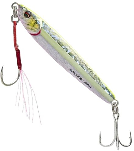 Savage Gear 3D Jig Minnow - Küstenblinker, Gewicht:20g, Größe:Gr. 10, Länge:7.5cm, Farbe:Yellow Pink Glow