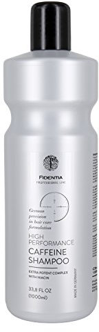 Fidentia Coffein Shampoo mit hochdosiertem Koffein bei Haarausfall und Schuppen - Made-in-Germay (1 Liter)