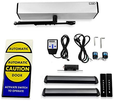 Olide Swing Door Closer,Automatic Door Opener and Closer with 2 PCS Safety sensors
