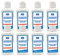 4 x 60ml Instant Hand Sanitiser Multipack from Handsafe, Kills 99.9%+ Of Viruses & Bacteria, 70% Alcohol Based, Medical Grade, Anti Bacterial Fast Acting Formula