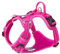 TRUE LOVE Pettorina per cani No Pull Regolabile Riflettente Step-in Morbido Nylon Per Piccolo Grande Animale Domestico TLH56512 (XS, Fucsia)