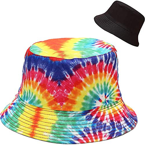 XYIYI Reversibel Fischerhüte Anglerhut Sonnenhut Für Damen Mädchen