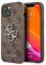 Guess GUHCP13M4GMGBR hülle für iPhone13 6,1 braun 4G Big Metal Logo