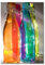Pixxprint Glasbild, Wandbild aus Echtglas, bunte Glasflaschen, 60x80 cm, inkl. Aufhängung und Abstandshalter