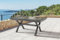 Destiny Esstisch Garda 160/210x100x75cm, ausziehbar, grau