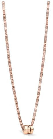 BERING Damen Ketten in Rosé gold glänzend - Arctic Symphony Collection mit Edelstahl - FAM2-R-ME-N-450